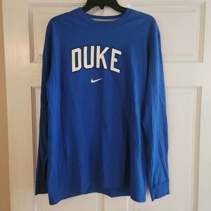 Duke Nike Long Sleeve Men's Tee - Size L